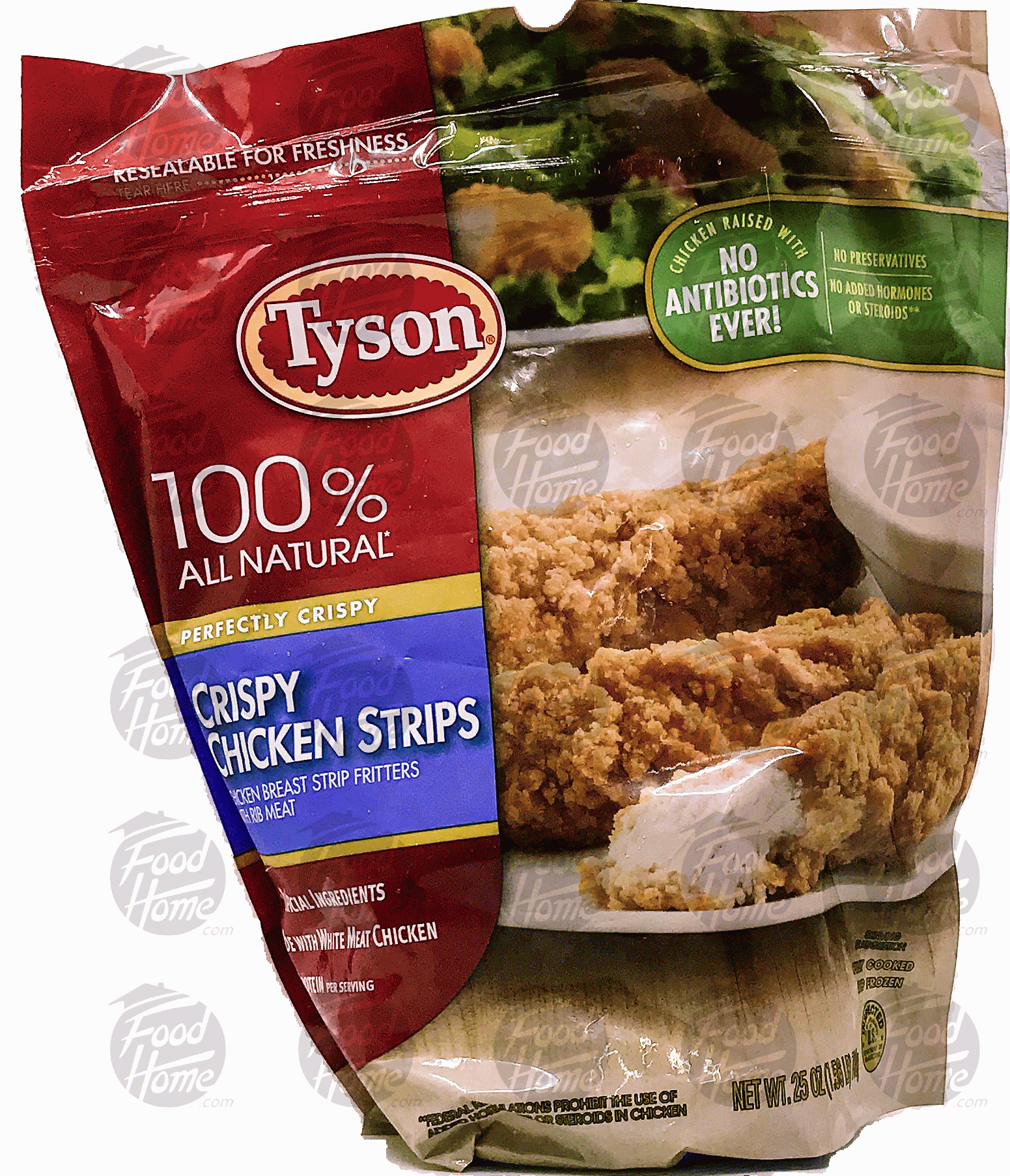 Tyson  fully cooked crispy chicken strips Full-Size Picture